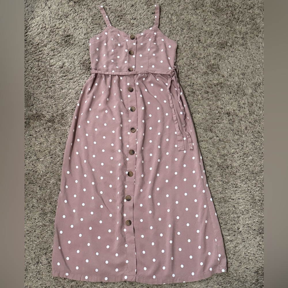 Pink Rose Women’s Junior Summer Dress Size M